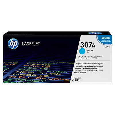 HP CE741A / 307A Cyan original toner HP CE741A / 307A Cyan original toner