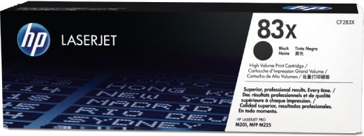 HP CF283X / 83X Black original toner HP CF283X / 83X Black original toner