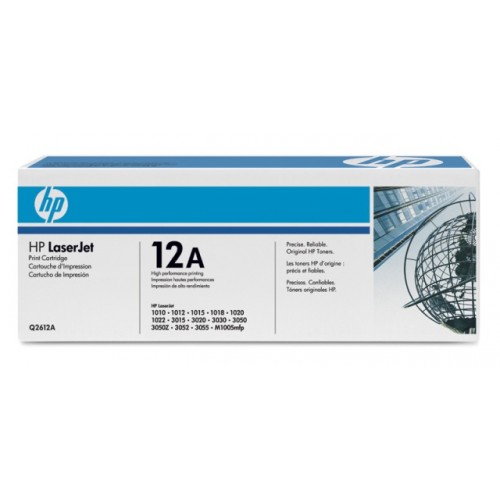 HP Q2612A / 12A Black original toner HP Q2612A / 12A Black original toner