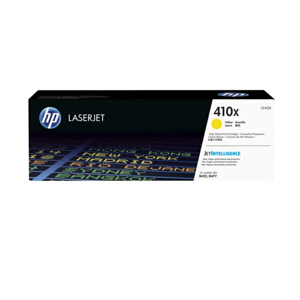 HP CF412X / 410X Yellow original toner HP CF412X / 410X Yellow original toner