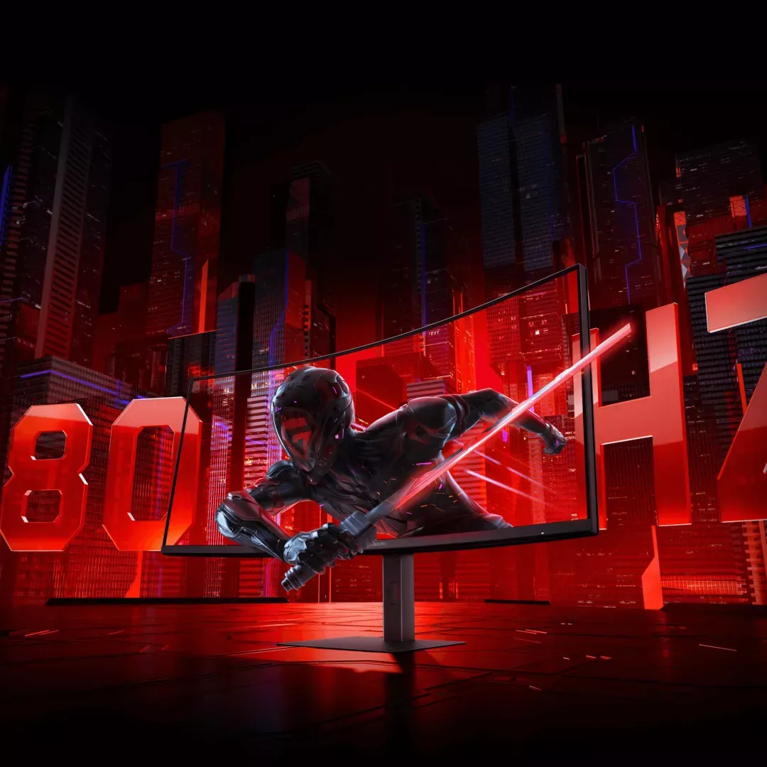 Monitor XIAOMI Gaming G34WQi, 34", 3440x1440px, 180Hz, 1ms, FreeSync, 2xDP, 2xHDMI, zakrivljeni