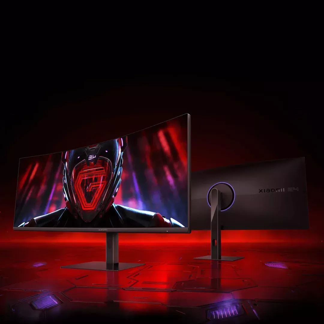 Monitor XIAOMI Gaming G34WQi, 34", 3440x1440px, 180Hz, 1ms, FreeSync, 2xDP, 2xHDMI, zakrivljeni