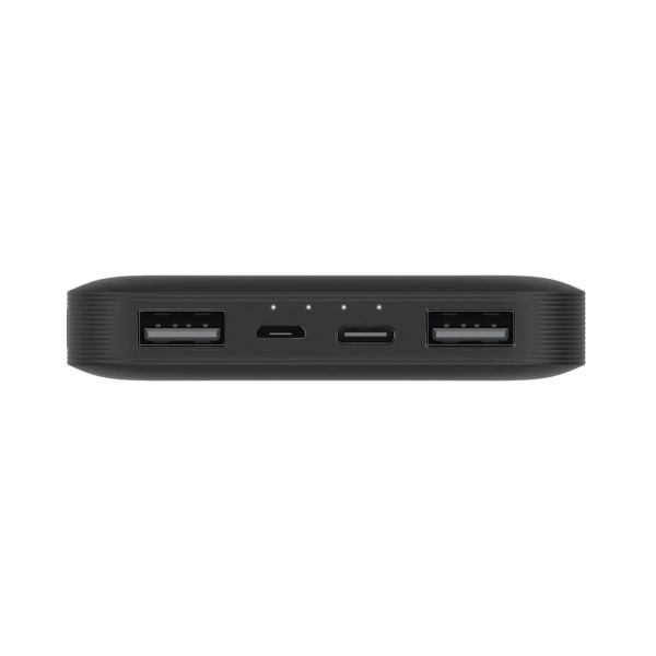 Prijenosna baterija XIAOMI Redmi 10W, 10000mAh, 2xUSB-A, 1xUSB-C, 1xMicroUSB, crna