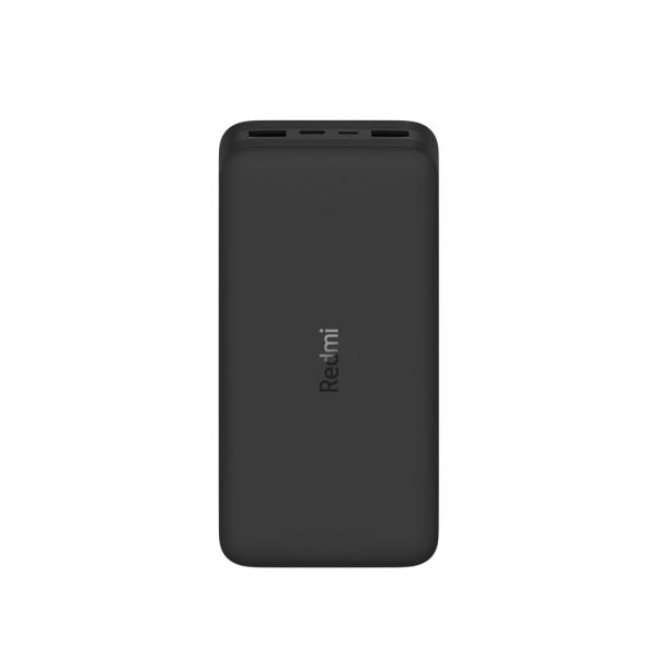 Prijenosna baterija XIAOMI Redmi 18W, 20000mAh, 2xUSB-A, 1xUSB-C, 1xMicroUSB, crna
