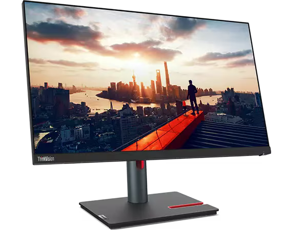 Monitor LENOVO ThinkVision P24h-30, 24", QHD, 60Hz, 4ms, HDMI, DP
