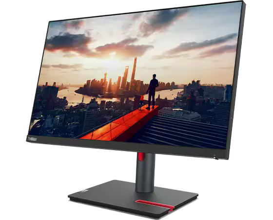 Monitor LENOVO ThinkVision P24h-30, 24", QHD, 60Hz, 4ms, HDMI, DP