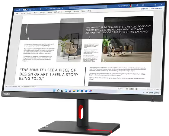 Monitor LENOVO ThinkVision S27i-30, 27", FHD, 100Hz, 4ms, VGA, HDMI