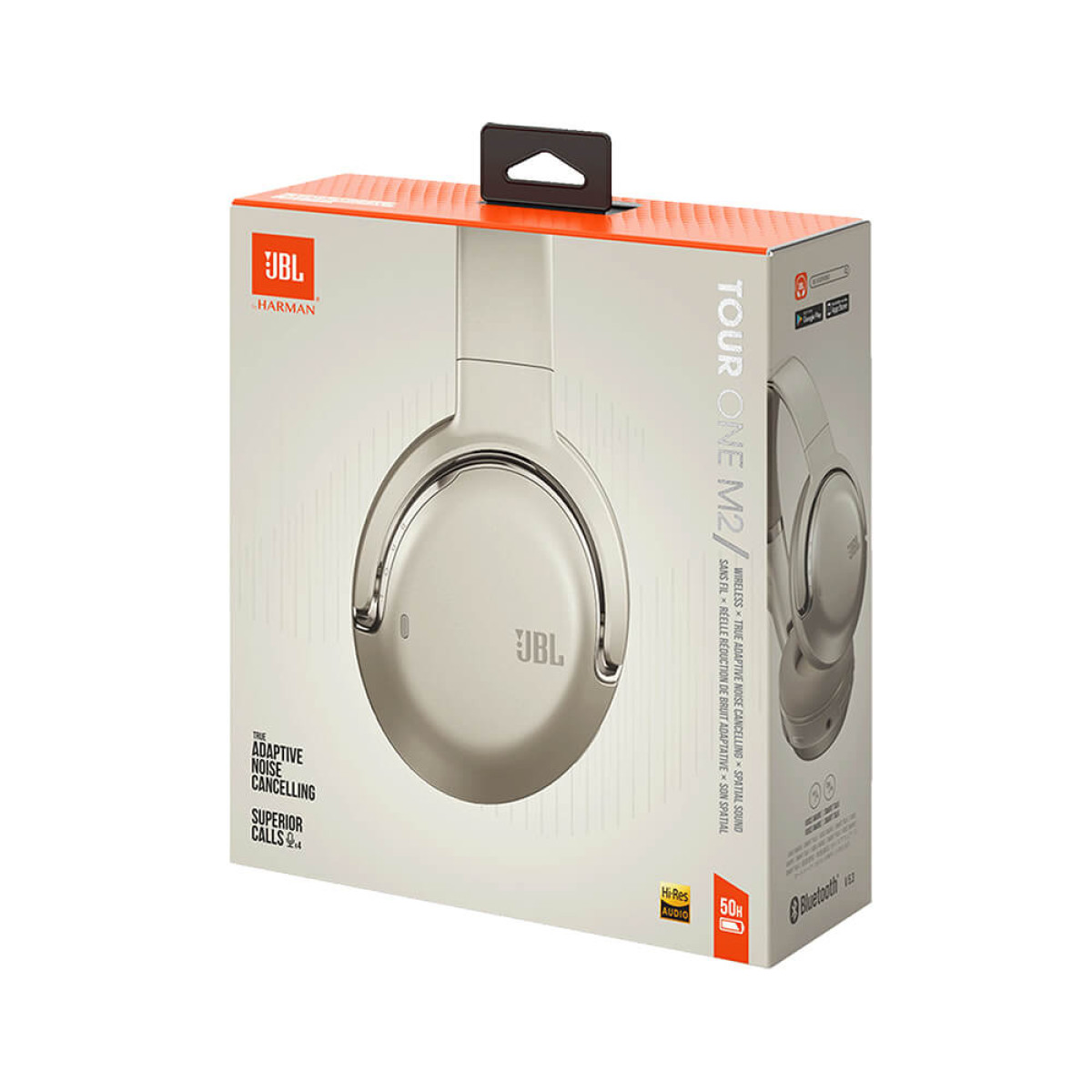 Bluetooth slušalice JBL Tour One M2, naglavne, boja šampanjca (JBLTOURONEM2CPG)