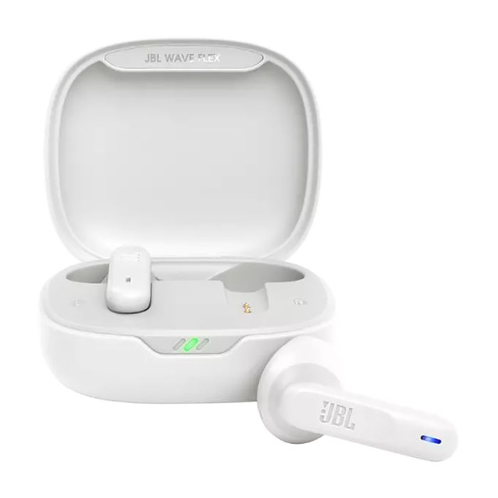 Bluetooth slušalice JBL Wave Flex, In-ear, bijele (JBLWFLEXWHT)