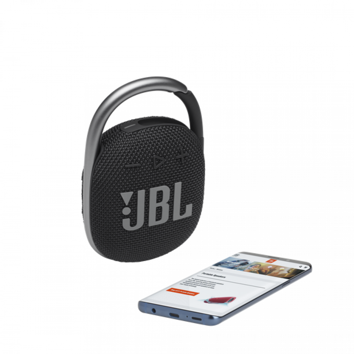 Bluetooth zvučnik JBL CLIP 4, crni (JBLCLIP4BLK)