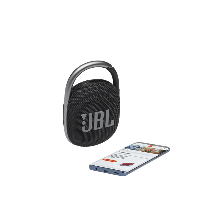 Bluetooth zvučnik JBL CLIP 4, crni (JBLCLIP4BLK)