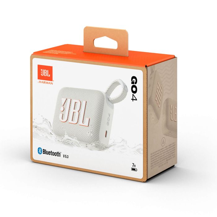 Bluetooth zvučnik JBL GO 4, bijeli (JBLGO4WHT) Bluetooth zvučnik JBL GO 4, bijeli (JBLGO4WHT)