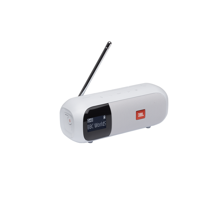 Bluetooth zvučnik/radio JBL Tuner 2, bijeli (JBLTUNER2WHT)