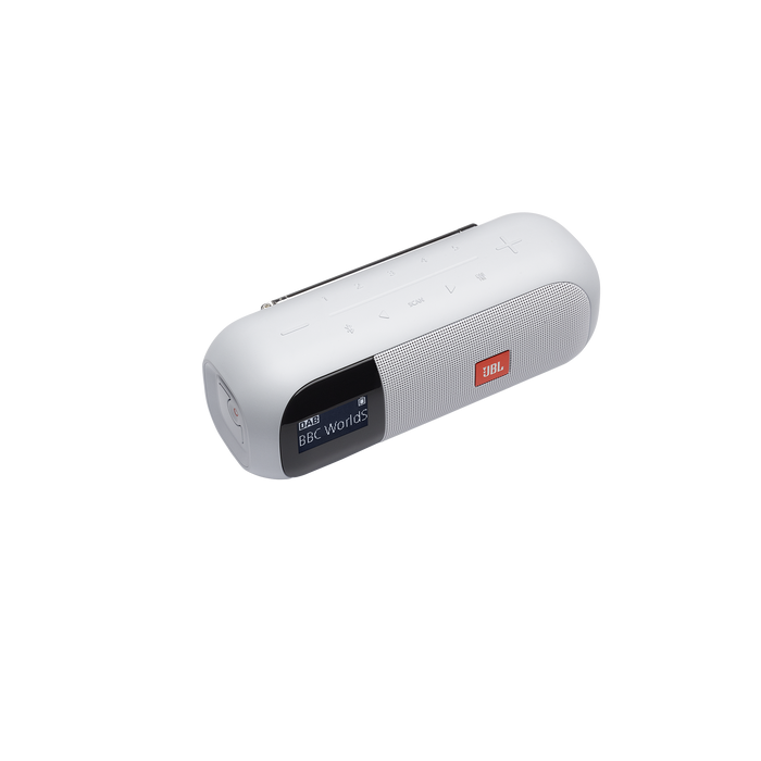 Bluetooth zvučnik/radio JBL Tuner 2, bijeli (JBLTUNER2WHT)