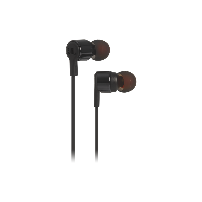 Slušalice JBL Tune 210, In-ear, mikrofon, 3.5mm, crne (JBLT210BLK)