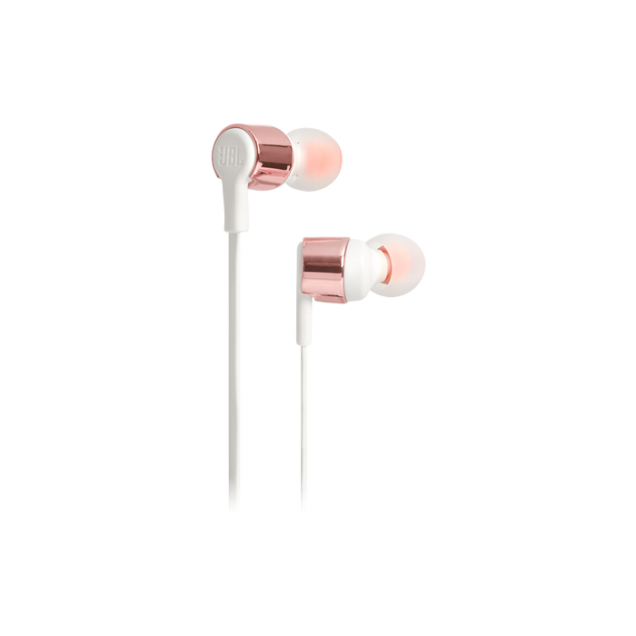 Slušalice JBL Tune 210, In-ear, mikrofon, 3.5mm, zlatno-roze (JBLT210RGD)