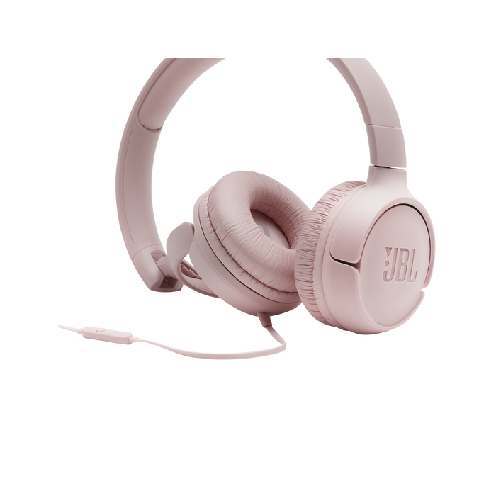 Slušalice JBL Tune 500, naglavne, mikrofon, 3.5mm, roze (JBLT500PIK)