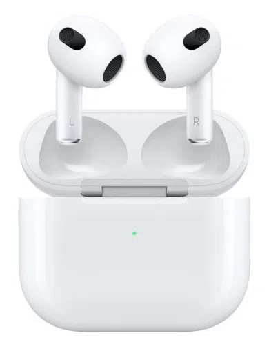 Slušalice APPLE AirPods 3 (2022), lightning kutijica za punjenje (MPNY3)