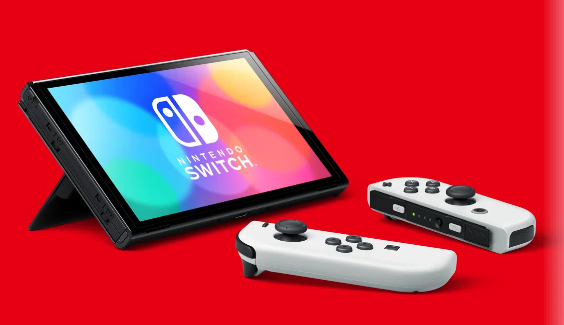 Igraća konzola NINTENDO Switch OLED White Joy-Con