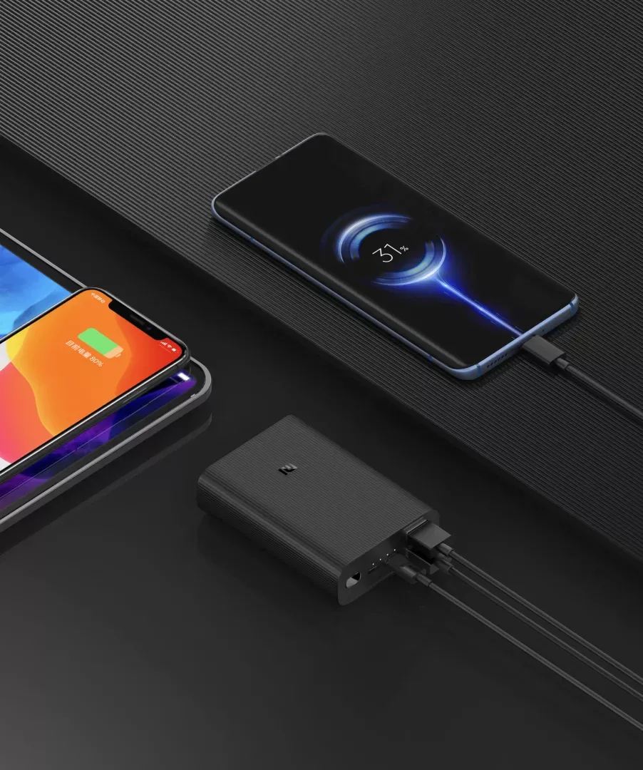 Prijenosna baterija XIAOMI Mi Power Bank 3 Ultra Compact, 10000mAh, 2xUSB-A, 1xU