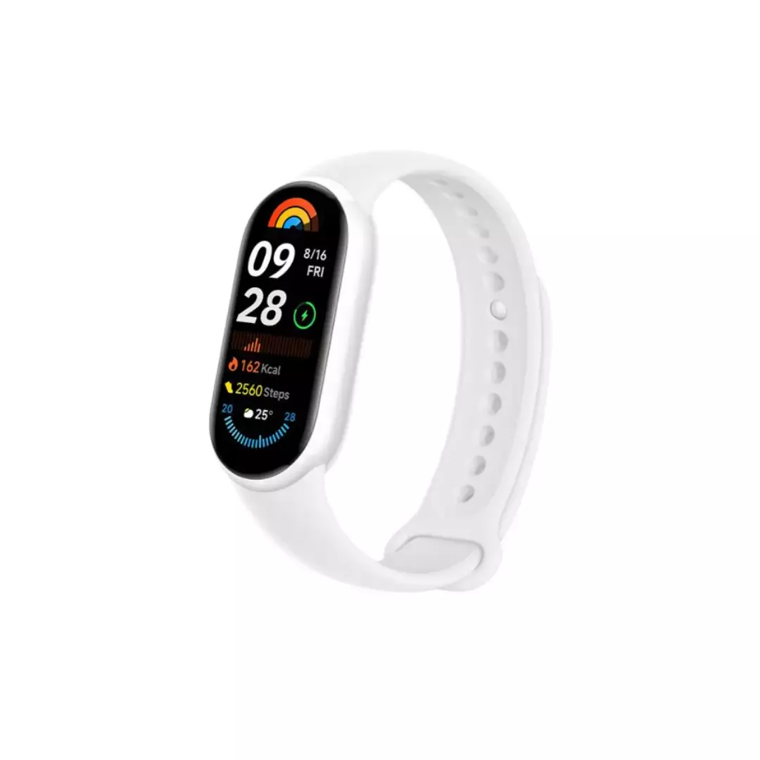 Pametna narukvica XIAOMI Smart Band 9, svijetlo siva/bijela