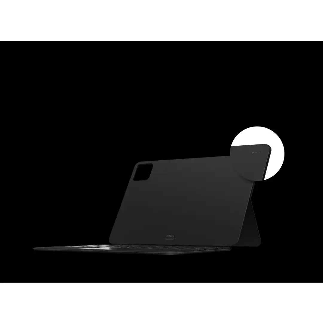 Tipkovnica za XIAOMI Pad 6S Pro, touchpad, crna