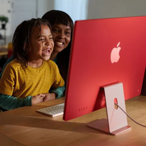Stolno računalo APPLE iMac 24" (2023) 4.5K M3 8C/10G 8/256GB, Blue, IT KB (MQRQ3)