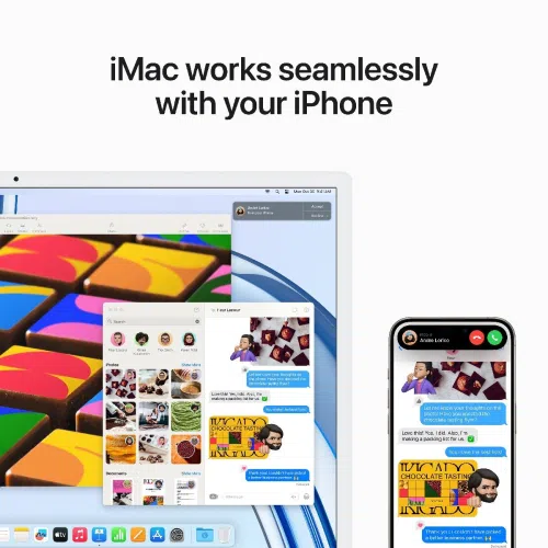 Stolno računalo APPLE iMac 24" (2023) 4.5K M3 8C/10G 8/256GB, Green, IT KB (MQRN3)