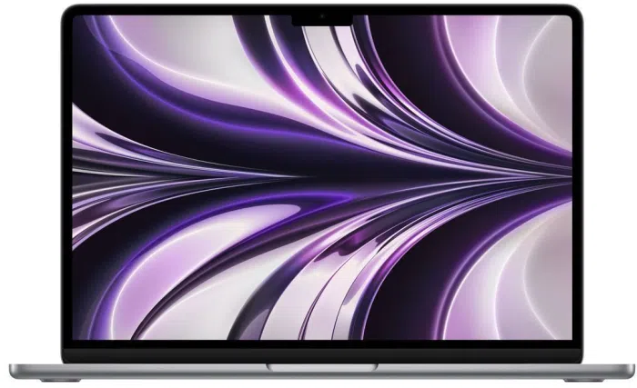Laptop APPLE MacBook Air (2022) 13.6", M2 8C/10G 8GB/512GB, Space Grey, IT KB (MLXX3)