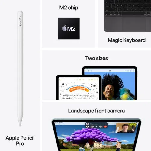 Tablet APPLE iPad Air (2024) 11", 512GB, M2, Blue (MUWM3)