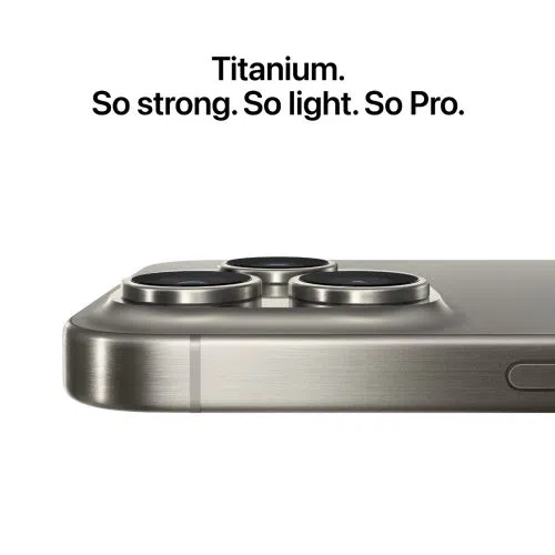 Mobitel APPLE iPhone 15 PRO 256GB, 6.1", Natural Titanium (sivi)