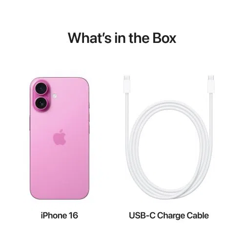 Mobitel APPLE iPhone 16 128GB, 6.1", Pink (MYEA3)
