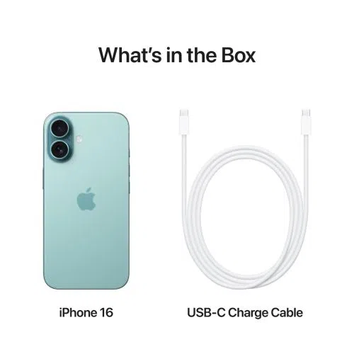 Mobitel APPLE iPhone 16 128GB, 6.1", Teal (MYED3)