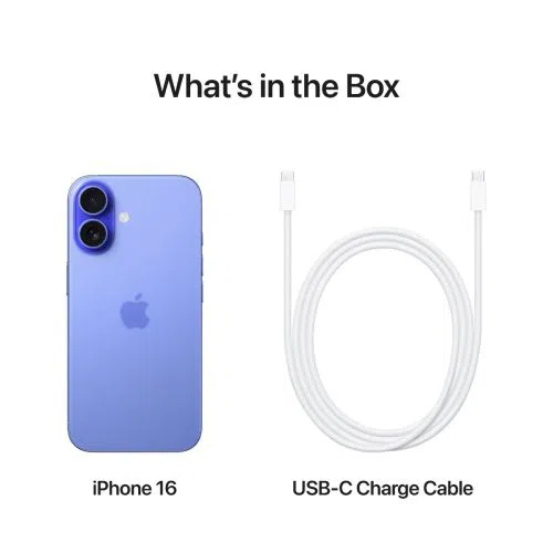 Mobitel APPLE iPhone 16 128GB, 6.1", Ultramarine (MYEC3)