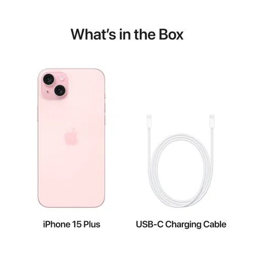Mobitel APPLE iPhone 15 Plus 256GB, 6.7", Pink (MU193)