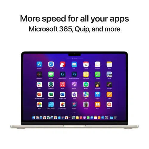 Laptop APPLE MacBook Air (2022) 13.6", M2 8C/10G 8GB/512GB, Starlight, IT KB (MLY23)