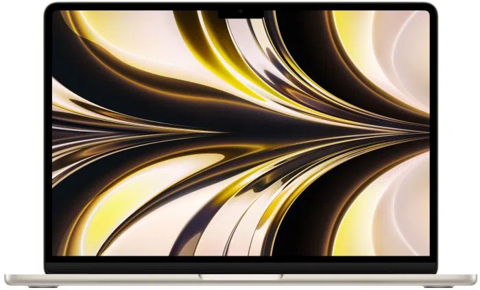 Laptop APPLE MacBook Air (2024) 13.6", M2 8C/8G 16GB/256GB, Starlight, IT KB (MC7W4)