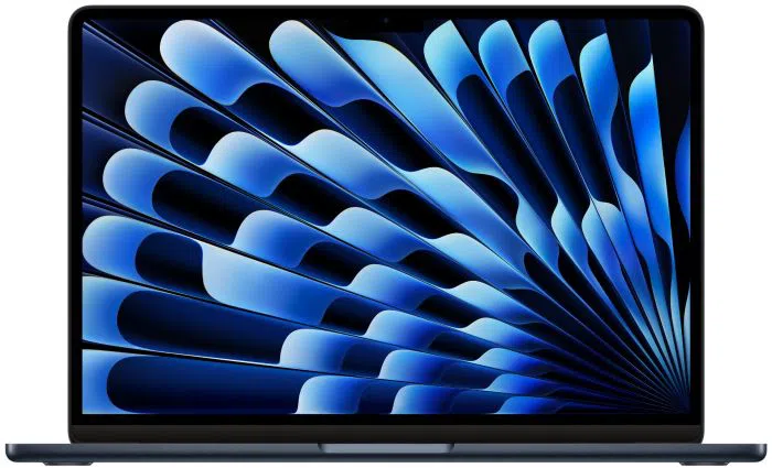 Laptop APPLE MacBook Air (2024) 13.6", M3 8C/10G 24GB/512GB, Midnight, IT KB (MC8Q4)