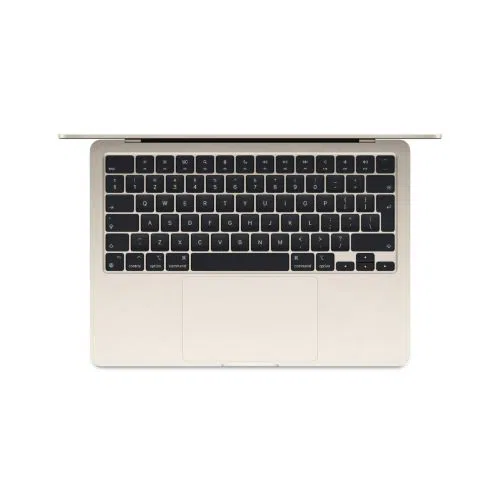 Laptop APPLE MacBook Air (2024) 13.6", M3 8C/10G 24GB/512GB, Starlight, IT KB (MC8P4)