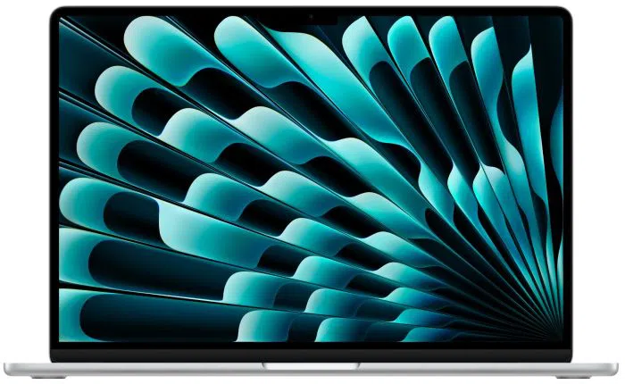 Laptop APPLE MacBook Air (2024) 15.3", M3 8C/10G 16GB/256GB, Silver, IT KB (MC9E4)