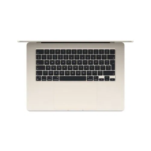 Laptop APPLE MacBook Air (2024) 15.3", M3 8C/10G 16GB/256GB, Starlight, IT KB (MC9F4)