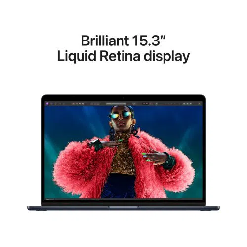 Laptop APPLE MacBook Air (2024) 15.3", M3 8C/10G 24GB/512GB, Midnight, IT KB (MC9L4)
