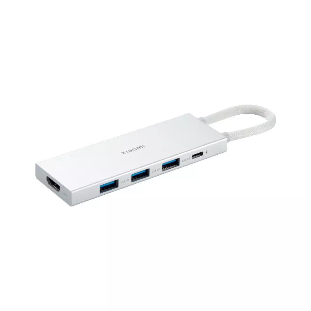 USB HUB XIAOMI 5-in-1, Type-C, bijeli
