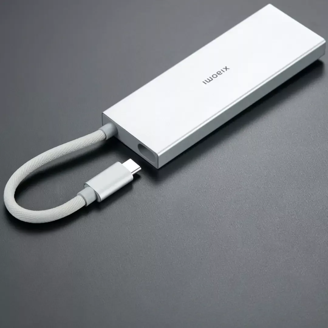 USB HUB XIAOMI 5-in-1, Type-C, bijeli