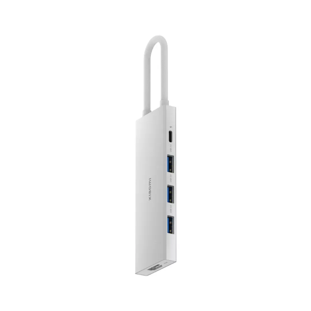USB HUB XIAOMI 5-in-1, Type-C, bijeli