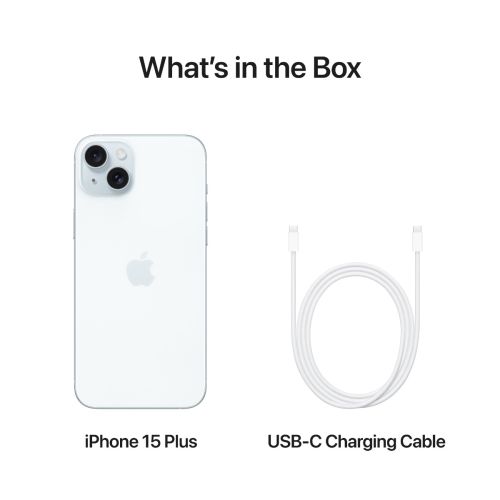 Mobitel APPLE iPhone 15 Plus 128GB, 6.7", Blue (MU163)