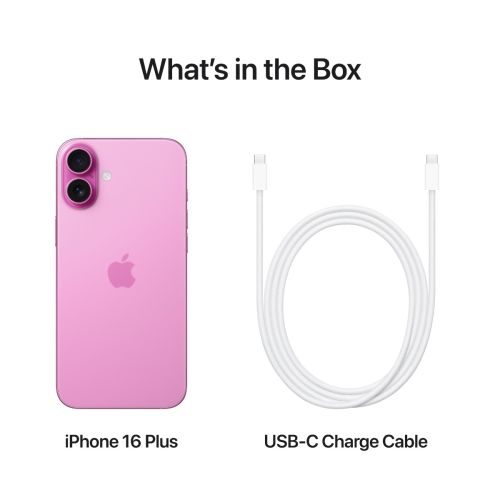 Mobitel APPLE iPhone 16 Plus 128GB, 6.7", Pink (MXVW3)