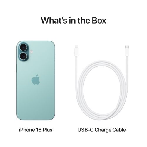 Mobitel APPLE iPhone 16 Plus 256GB, 6.7", Teal (MXY53)