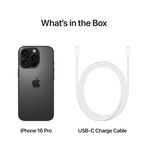Mobitel APPLE iPhone 16 Pro 512GB, 6.3", Black Titanium (MYNM3)