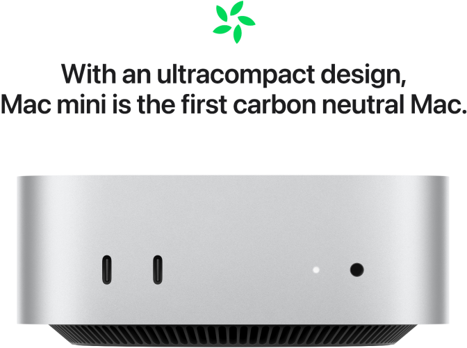 Stolno računalo APPLE Mac Mini (2024) M4, 10C/10G, 16/512GB (MU9E3)